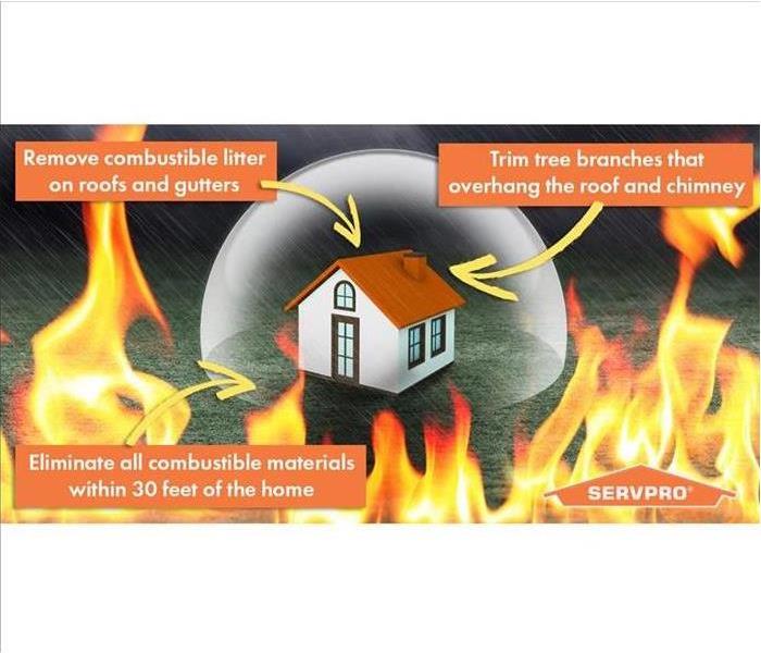Different kinds of fire damages